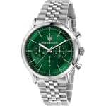 Maserati Epoca Chronograph Stainless Steel Silvery / Green