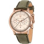 Maserati Epoca Chronograph Leather Rose / Brown