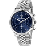 Maserati Epoca Chronograph Stainless Steel Silvery / Blue