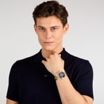 Maserati Velocita Chronograph Gold / Blue - R8873652002