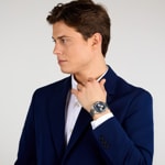 Maserati Velocita Chronograph Silver / Blue - R8873652005