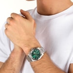 Maserati Velocita Chronograph Argenté / Vert - R8873652013