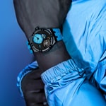 Maurice Lacroix Aikon Master Grand Date Technicolour Blue Limited Edition - AI6118-DLB0J-430-H