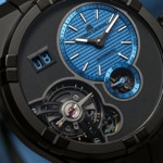 Maurice Lacroix Aikon Master Grand Date Technicolour Blue Limited Edition - AI6118-DLB0J-430-H