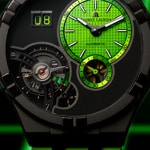 Maurice Lacroix Aikon Master Grand Date Technicolour Green Limited Edition - AI6118-DLB0J-630-I