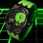 Maurice Lacroix Aikon Master Grand Date Technicolour Green Limited Edition - AI6118-DLB0J-630-I