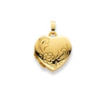 Medaillon zum Öffnen 750/18 K Gelbgold, Herz - 1189.02338/0001