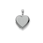 Medaillon zum Öffnen 750/18 K Weissgold Herz - 1289.02314/0001