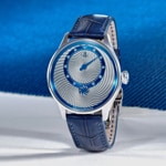 MeisterSinger Edition Souscription Panthero Jumping Hour Guillochage - SOUS-PTJHG927B