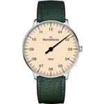 MeisterSinger Neo Elfenbein mit Saphirglas