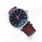 MeisterSinger Pangaea Day Date Stahlblau mit Gold - PDD917G