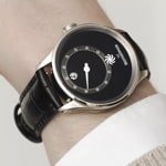 MeisterSinger Panthero Jumping Hour Black - PTJH902