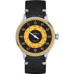 MeisterSinger Pangaea Day Date Schwarz / Gelb