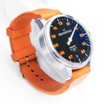 MeisterSinger Unomat Black with Orange - UN902OLU