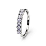 Eternity Ring 375/9 K White Gold with Lab Grown Diamonds 0.50 ct - 9KLGD007W