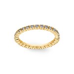 Bague Mémoire or jaune 750/18 ct avec diamants 0.50 ct H/si - RI-071825-GG