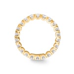 Eternity Ring 750/18 K Yellow Gold with Diamonds 2.00 ct H/si - RI-69260-GG
