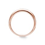 Mémoire-Ring 750/18 K Roségold mit Diamanten 0.20 ct H/si - RI-69920-RG