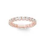 Eternity Ring 750/18 K Rose Gold with Diamonds 2.00 ct H/si - RI-69260-RG