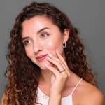 Mémoire-Ring 750/18 K Weissgold mit Amethysten & Diamanten 0.41 ct H/si - RI-118320-AME-WG