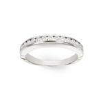 Eternity Ring 750/18 K White Gold with Diamonds 0.38 ct H/si - RI-071674-04-WG