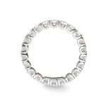 Mémoire-Ring 750/18 K Weissgold mit Diamanten 2.00 ct H/si - RI-69260-WG