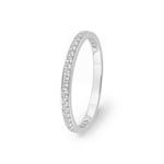 Eternity Ring 750/18 K White Gold with Cubic Zirconia - 1.1440.Z1