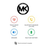 Michael Kors Access Bradshaw 2 Dorée 5.0 Smartwatch HR - MKT5115