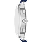 Michael Kors Billie Chronographe Argenté / Bleu 46mm - MK9254