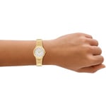 Michael Kors Billie Doré / Blanc 26mm - MK7567