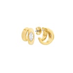 Michael Kors Brilliance Creoles Brass gold-plated - MKJ8678710