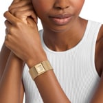 Michael Kors Georgie Mesh Goldig 22mm - MK7626