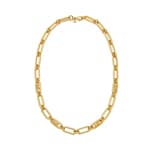 Michael Kors Necklace Statement Link 925 Silver gold-plated
