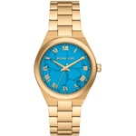 Michael Kors Lennox Gold / Blue - MK7460