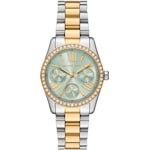 Michael Kors Lexington Day Date Gold / Green 34mm - MK7609