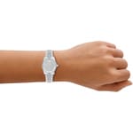 Michael Kors Lexington Silvery Pavé 26mm - MK7577