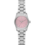 Michael Kors Lexington Silbrig / Rosa 26mm