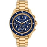 Michael Kors Maritime Chronograph Gold / Blue