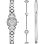 Michael Kors Micro Lexington Silbrig Set 20mm