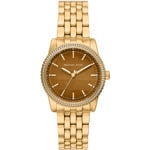 Michael Kors Mini Bryant 35mm Doré / Marron