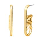 Michael Kors Stud earrings Brass gold-plated