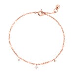 Michael Kors Bracelet Brilliance 925 Silver rose gold-plated - MKC1501AN791