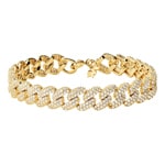 Michael Kors Armband Statement Link 925 Silber vergoldet