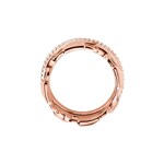Michael Kors Bague Mercer Link Argent 925 Plaqué or rosé - MKC1025AN791