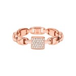Michael Kors Damenring Mercer Link 925 Silber rosé vergoldet - MKC1027AN791