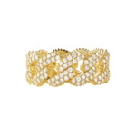 Michael Kors Bague Statement Link Argent 925 Plaqué or