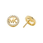 Michael Kors Stud earrings 925 Silver gold-plated - MKC1247AN710