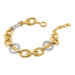 Michael Kors Premium Bracelet Kors MK Laiton Bicolore - MKJ8547931