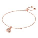 Michael Kors Bracelet Love Argent 925 plaqué or rosé
