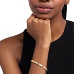 Michael Kors Premium Bangle Kors MK Brass Pavé gold-plated - MKJ8653710